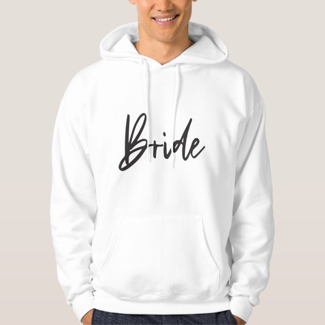 Cute Bride Bachelorette Party Hoodie (Front)