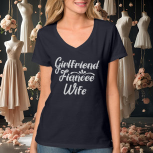 Cute Bride word art married T-Shirt