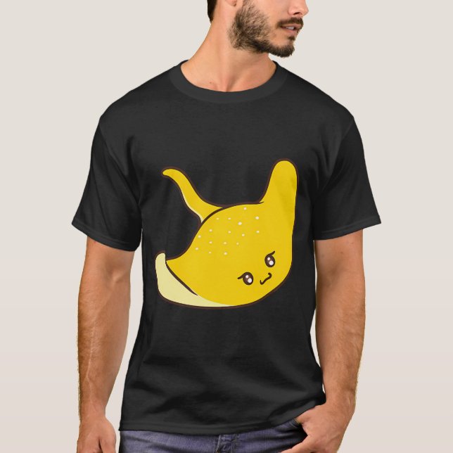 Cute bright yellow stingray T-Shirt (Front)