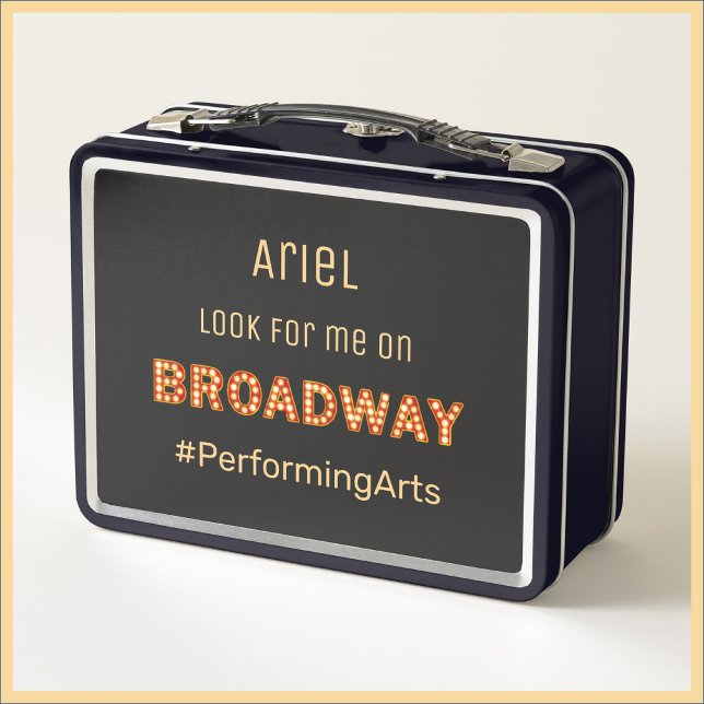Cute Broadway Rising Star Metal Lunch Box (Creator Uploaded)