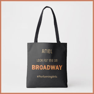 Cute Broadway Rising Star Tote Bag