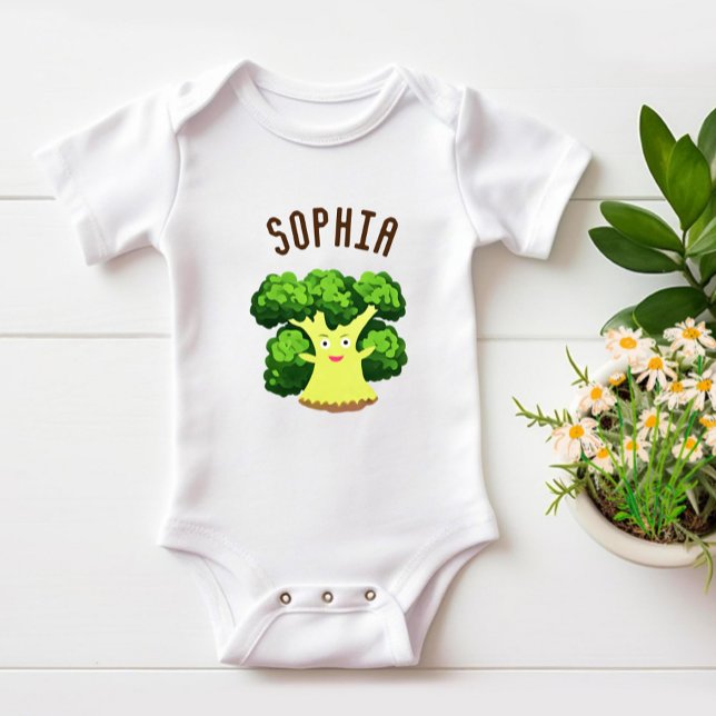 Cute broccoli baby bodysuit (Creator Uploaded)