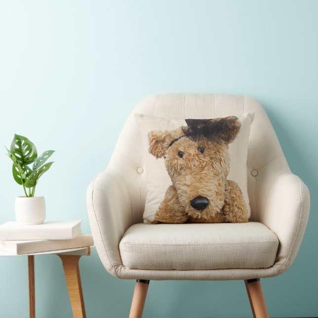 Cute Brown Bear Cushion (Chair)