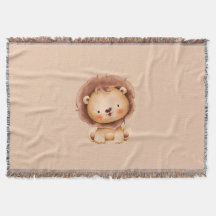 Cute Brown Lion 