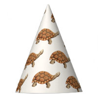 Cute Brown Tortoise Birthday