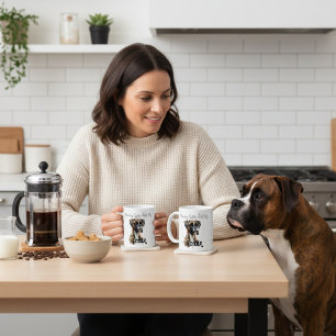 Cute Browns Boxer Mug PERSONALIZE