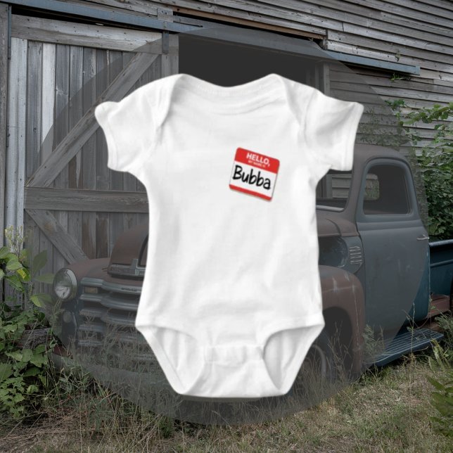 Cute Bubba Design - Southern Humour Baby Bodysuit (Creator Uploaded)