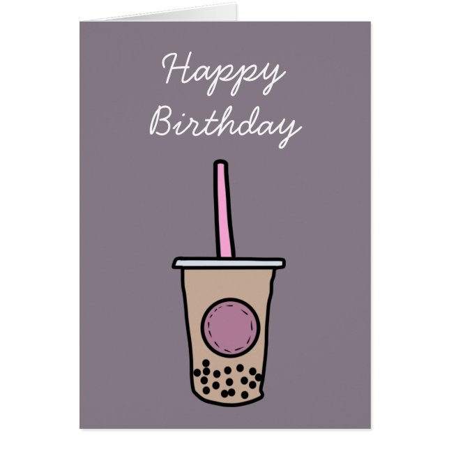 Cute bubble tea (Front)