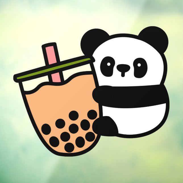 Cute Bubble Tea & Panda Bear  (Sheet 3)