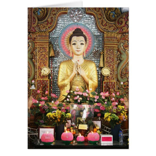 Cute Buddha Card (Front)