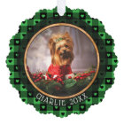 Cute Buffalo Plaid Hearts Custom Dog Pet Christmas