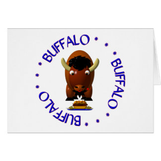 Cute Buffalo with Beef on Weck and Buffalo Wings
