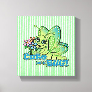 Cute Bug Canvas Print
