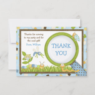 Cute Bugs Birthday Party Invitation