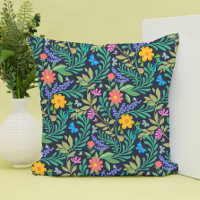 Cute Bugs Funny Girly Floral Spring Summer Pattern