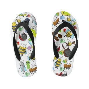 Cute Bugs Kid's Jandals