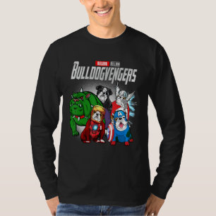 Cute Bull Dog Bull Terrier Bullvengers Assemble -  T-Shirt