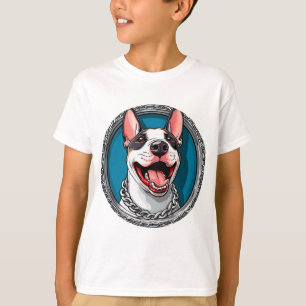 Cute Bull Terrier dog T-Shirt