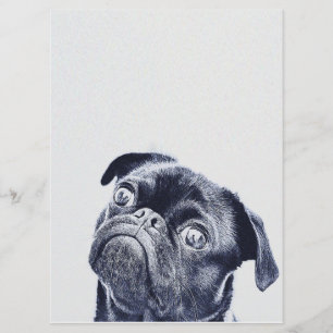 Cute Bulldog Artwork   Bulldog Lover Gift Menu