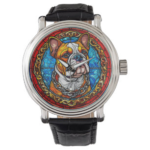 Cute Bulldog Watch