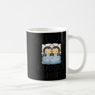 Cute Bumble Bee Couple Cuddle  Coffee Mug