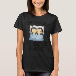 Cute Bumble Bee Couple Cuddle  T-Shirt