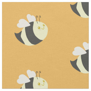 Cute Bumble Bee Fabric