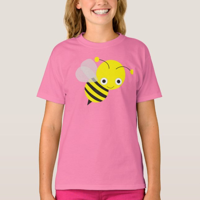 Cute Bumble Bee T-Shirt (Front)