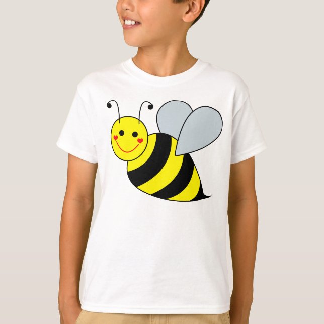 Cute Bumble Bee T-Shirt (Front)