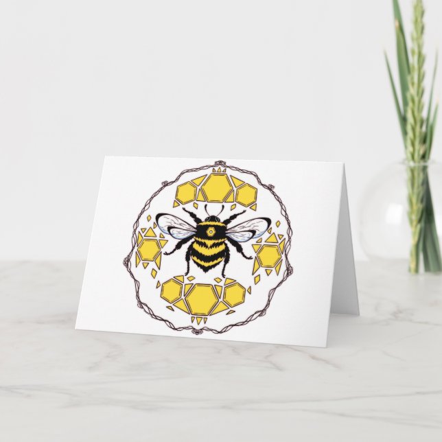 Cute Bumblebee Card (Front)