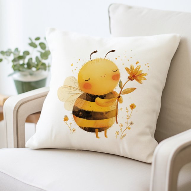 Cute Bumblebee Pillow, Cosy Bee  Cushion (Creator Uploaded)