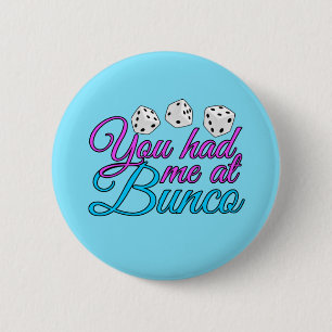 Cute Bunco Game 6 Cm Round Badge