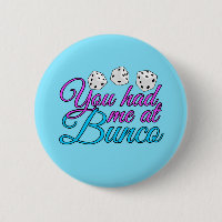 Cute Bunco Game Night Pink Blue Dice