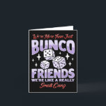 Cute Bunco Night Squad Apparel Game Bunco  Card<br><div class="desc">Cute Bunco Night Squad Apparel Game Bunco</div>