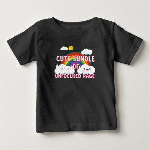 Cute Bundle Of Unfocused Rage Baby T-Shirt