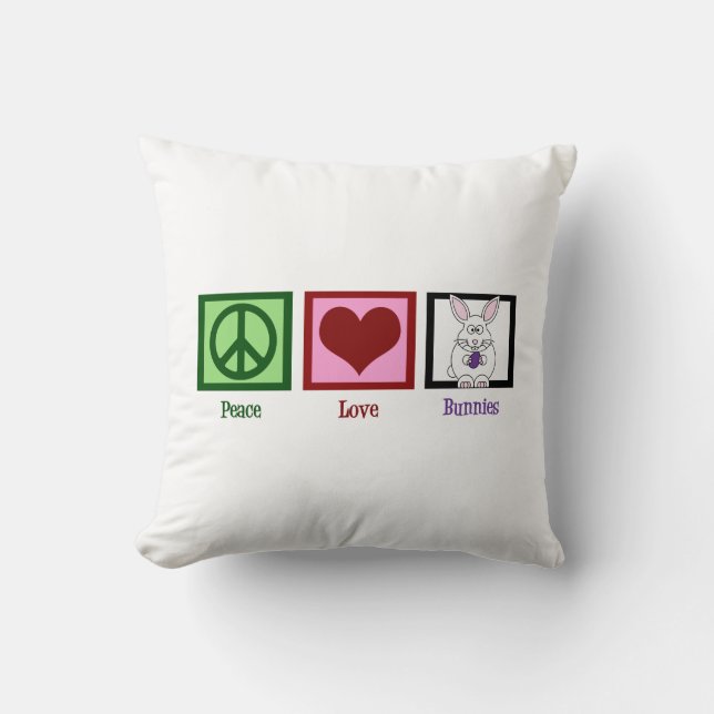Cute Bunnies Cushion (Front)