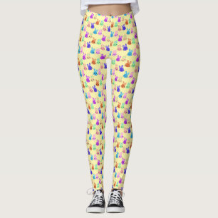 Cute Bunnies Pattern Leggings
