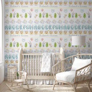 Cute Bunny Bear pastel Wallpaper