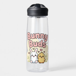 Cute Bunny Buds Easter Water Bottle