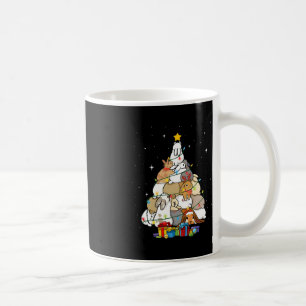 cute bunny christmas tree 1 coffee mug