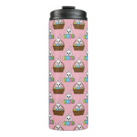 Cute Bunny Colourful Easter Egg Hunt Basket Patter