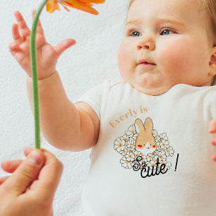 Cute bunny design onesie for little ones