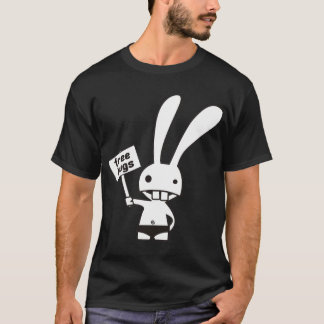 cute bunny double side t-shirt