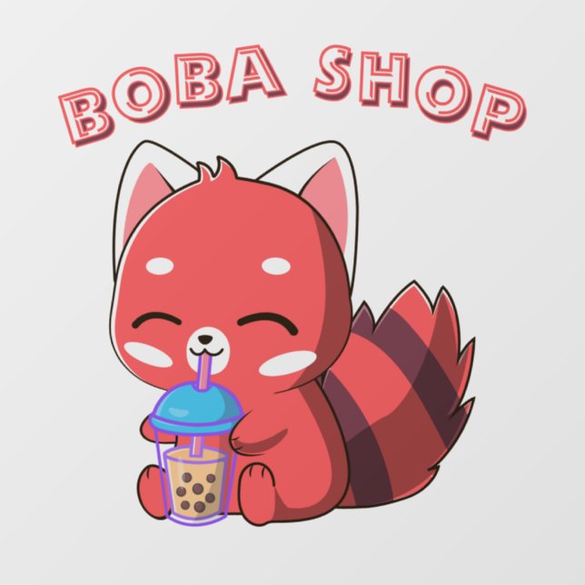  Cute Bunny drinking bubble tea, boba tea (Sheet)