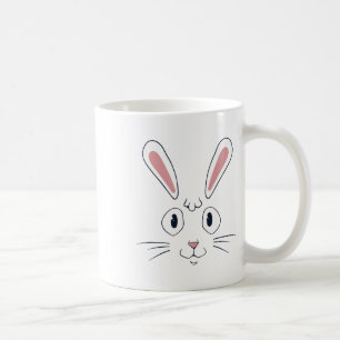Cute Bunny Ears Face Shirt Happy Easter Gift Coffee Mug