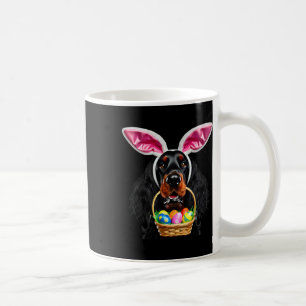 Cute Bunny Ears Gordon Setter Dog Easter Egg Hunt  Coffee Mug