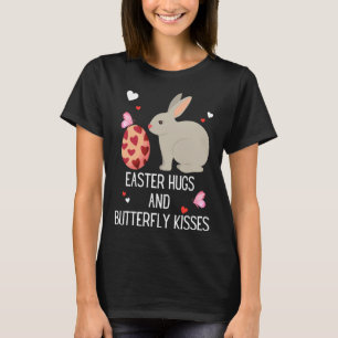 Cute Bunny Ears Happy Easter Rabbit Quote Saying W T-Shirt