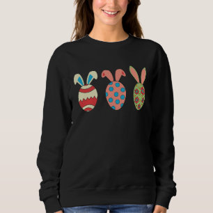 Cute Bunny Eggs Sweatshirt