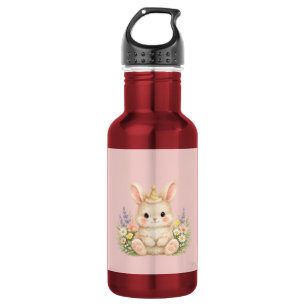 Cute Bunny European Cottage Garden 532 Ml Water Bottle