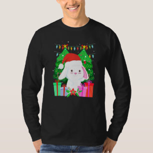 Cute bunny fir tree Christmas T-Shirt